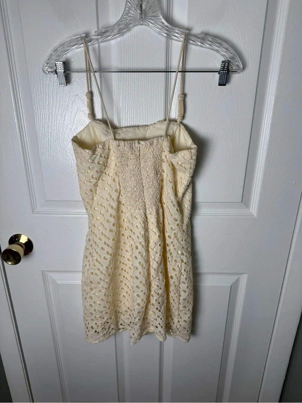 ViX Paula Hermanny Eyelet Venice Short Dress S - Picture 5 of 8